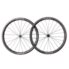ICAN 700C G40 gravel wheels with 36T ratchet system