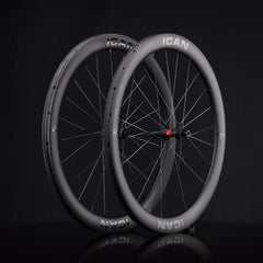 ICAN AERO 50 II disc wheels 23mm width with DT240EXP 36T