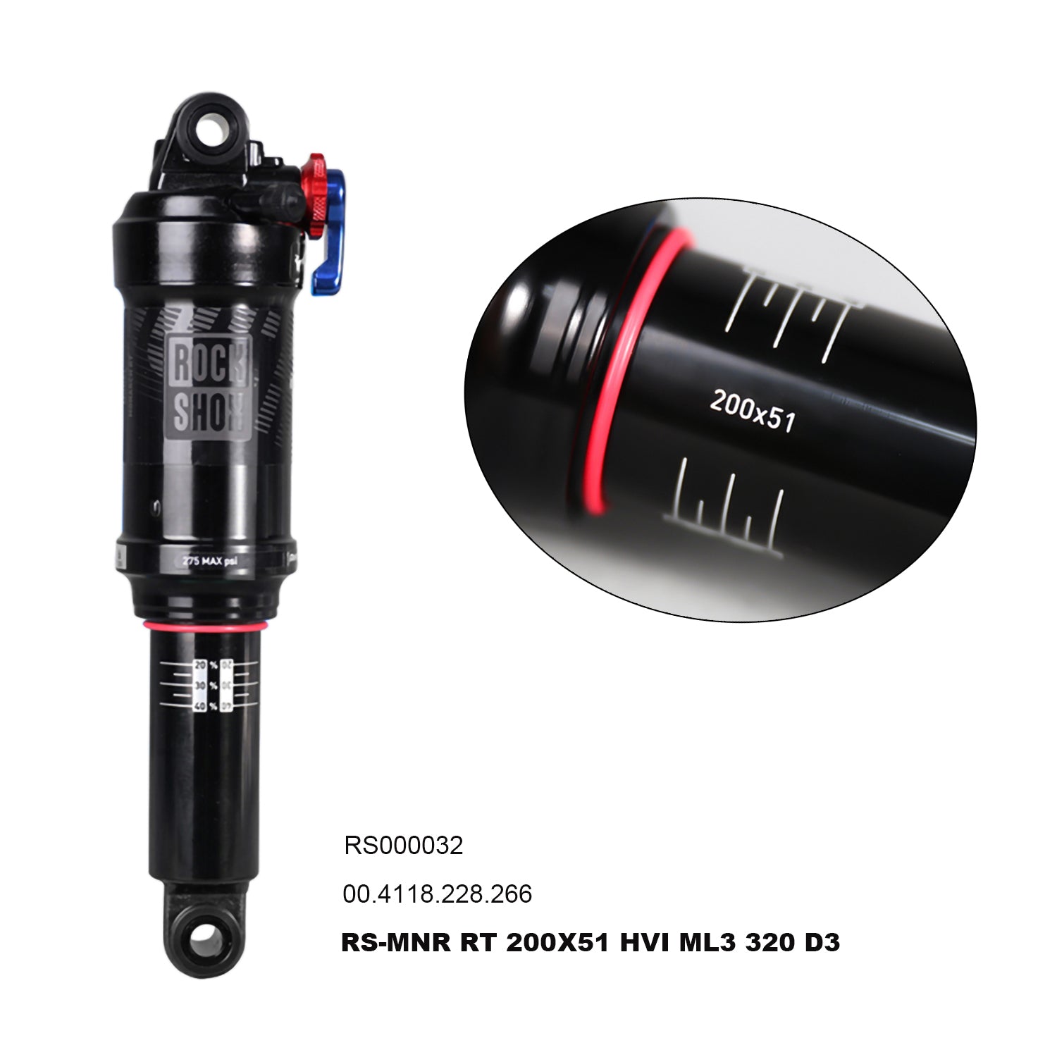 ICAN rear shock