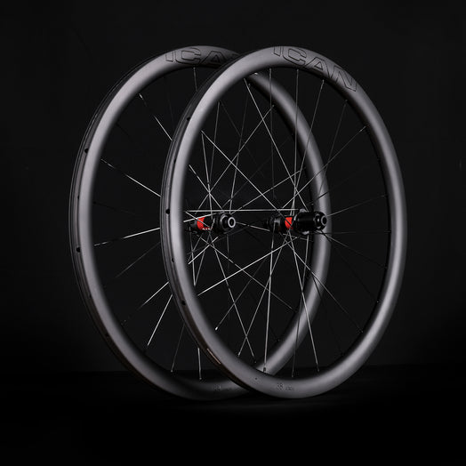 ICAN AERO 38 II Disc Wheelset with DT240EXP hubs