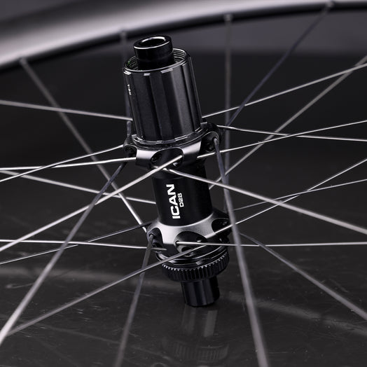 ICAN FL50 II upgraded ultralight wheelsets with ratchet system UCI aaproval