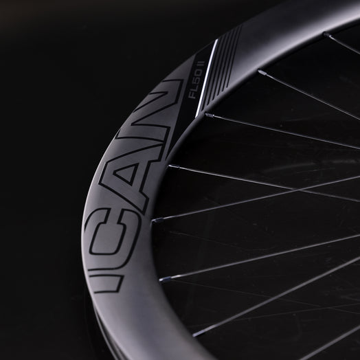 ICAN FL50 II upgraded ultralight wheelsets with ratchet system UCI aaproval