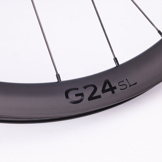 ICAN hooked gravel wheels 70C G24 SL with DT Swiss hubs