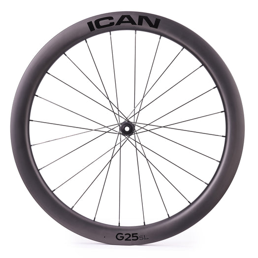 ICAN 700C G25 SL gravel wheels with DT Swiss hubs