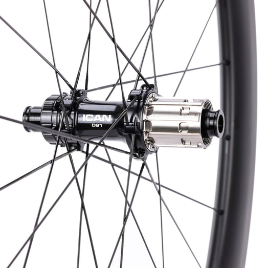 ICAN G27 SL gravel wheels with 45T ratchet system