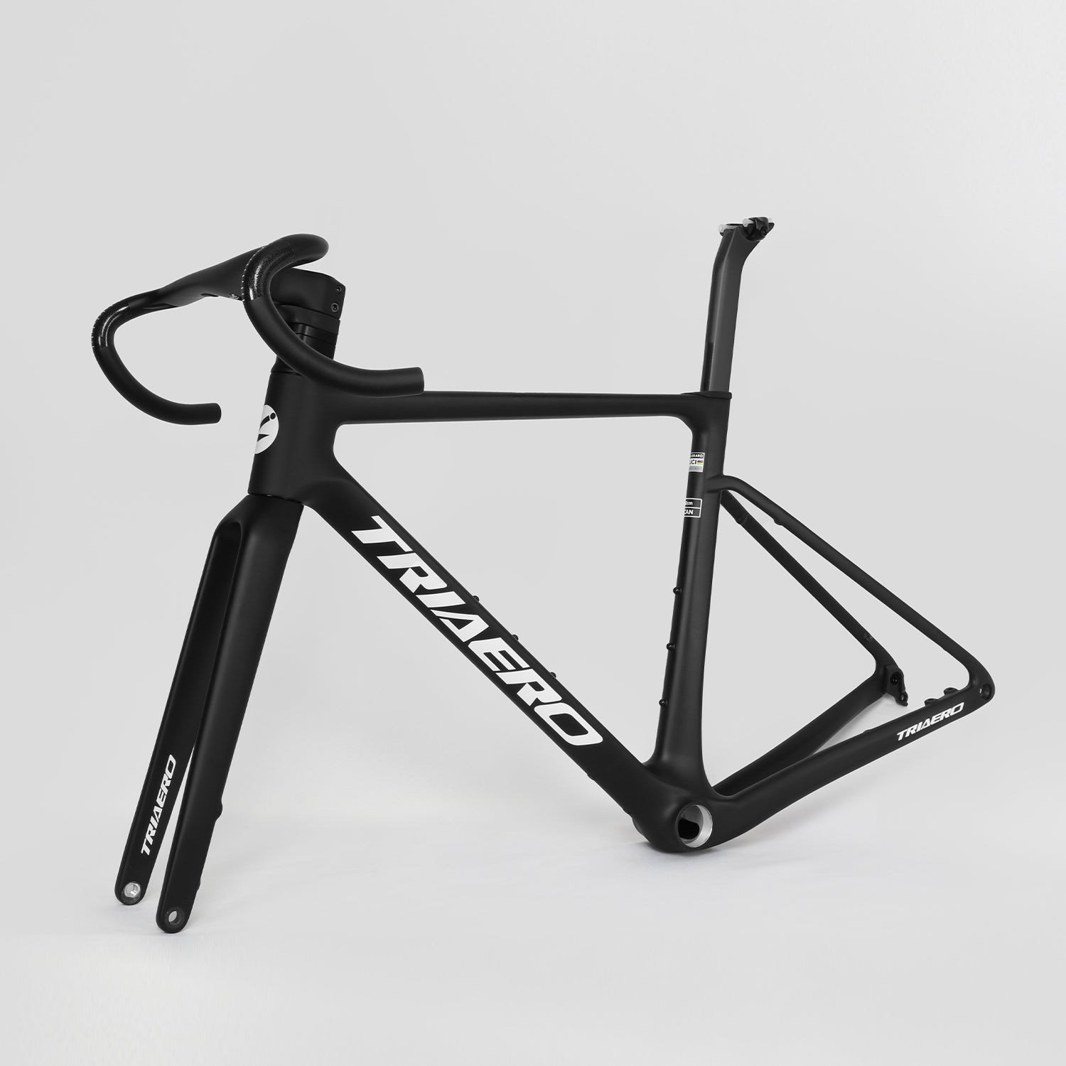ICAN UCI gravel bike frame Graro without bolts