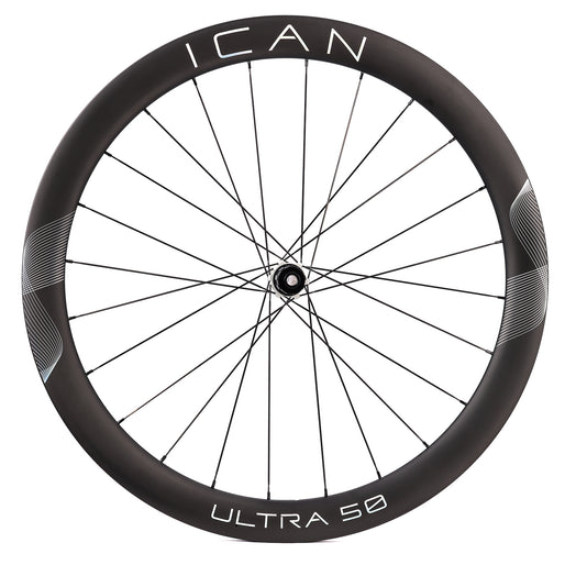 ICAN UTRA 50 disc road bike wheels with ceramic bearings